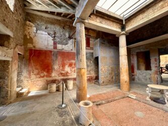 Italy, Pompeii - Archaeological Site