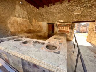Italy, Pompeii - Archaeological Site