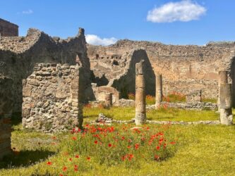 Italy, Pompeii - Archaeological Site