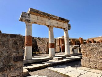 Italy, Pompeii - Archaeological Site