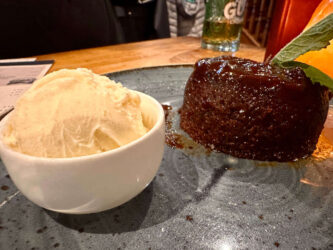 Scotland, Edinburgh - Sticky Toffee Pudding