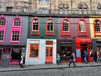 Scotland, Edinburgh - Victoria Street