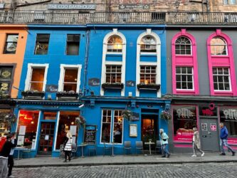 Scotland, Edinburgh - Victoria Street