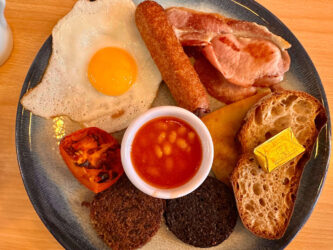 Scotland, Edinburgh - Full Scottish Breakfast