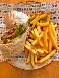Scotland, Edinburgh - Breakfast Wrap