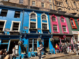 Scotland, Edinburgh - Victoria Street