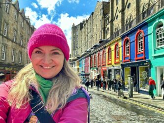 Scotland, Edinburgh - Victoria Street