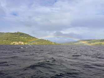Scotland, Loch Ness - The rainbow