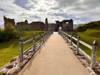 Scotland, Loch Ness - Urquhart Castle