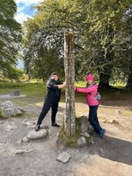 Scotland, Clava Cairns - The standing stones