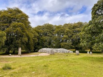 Scotland, Clava Cairns - The standing stones