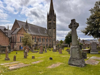 Scotland, Inverness - Old High Church Kirkyard