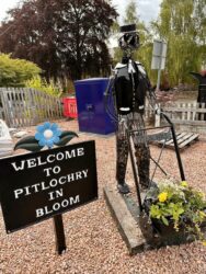 Scotland, Pitlochry - Train station
