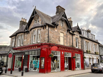 Scotland, Pitlochry - Atholl Road