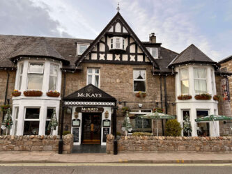 Scotland, Pitlochry - Atholl Road