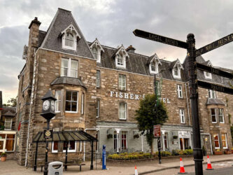 Scotland, Pitlochry - Fisher's Hotel