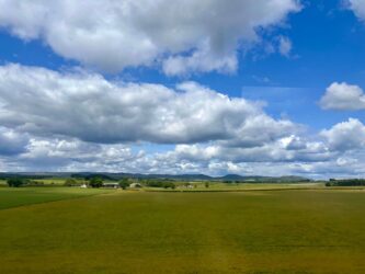 Scotland, Pitlochry - On the train