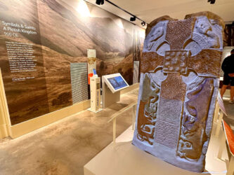 Scotland, Perth - Perth Museum, the home of the Stone of Destiny