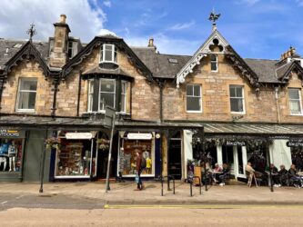 Scotland, Pitlochry - Atholl Road