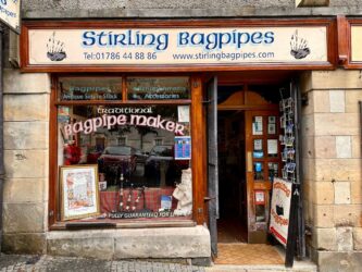Scotland, Stirling - Stirling Bagpipes