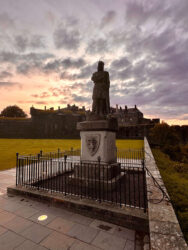 Scotland, Stirling - Robert the Bruce Statue