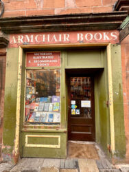 Scotland, Edinburgh - Armchair Books bookstore