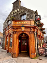 Scotland, Edinburgh - Haymarket pub