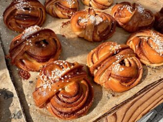 Sweden, Stockholm - The Kanelbullar aka cinnamon bun