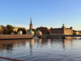 Sweden, Stockholm - City view