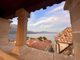 Croatia, Korcula - The view