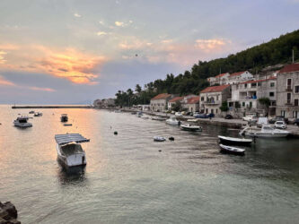 Croatia, Prigradica - Sunset