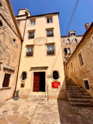 Croatia, Hvar - Lace museum in Benedictine Monastery