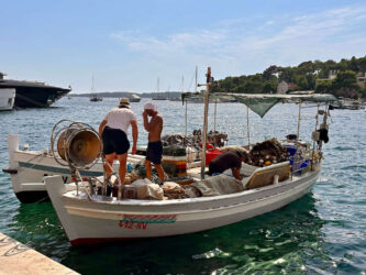 Croatia, Hvar - The harbour