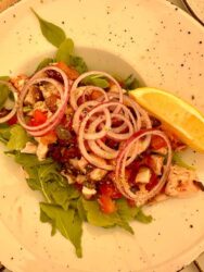 Croatia, Hvar - Octopus salad
