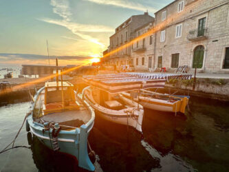 Croatia, Prigradica - The harbour