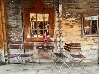 Norway, Bergen - Bryggen in a historic harbour district