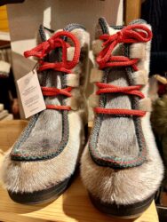 Norway, Bergen - Seal boots