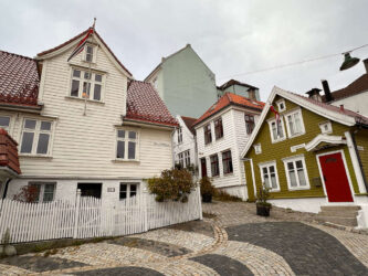 Norway, Bergen - Nordnes district