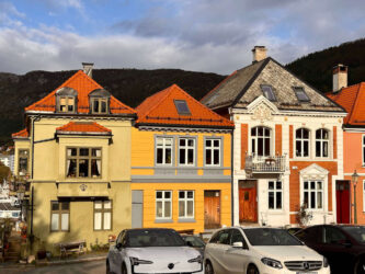 Norway, Bergen - Nordnes district