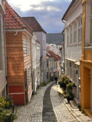 Norway, Bergen - Nordnes district