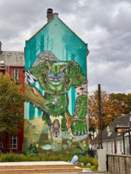 Norway, Bergen - Street art