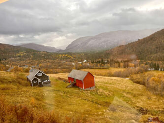 Norway, Bergen to Oslo - On the train