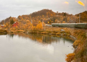Norway, Bergen to Oslo - On the train