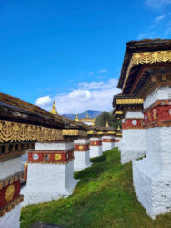 Bhutan, Dochula Pass - The Druk Wangyal Chortens