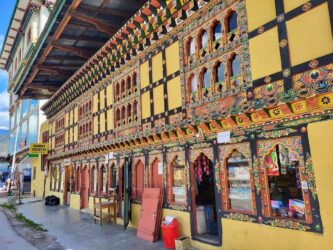 Bhutan, Haa - Architecture