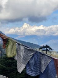 Bhutan, Chelala Pass - Mt. Jomolhari (7,326 m)