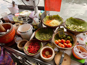 Thailand, Bangkok - Song Khlong Floating Market