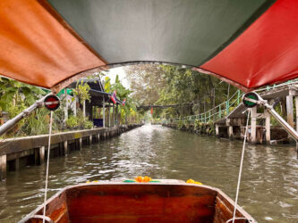 Thailand, Bangkok - Canal boat cruise