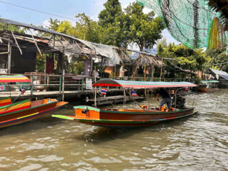 Thailand, Bangkok - Canal boat cruise