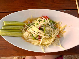 Thailand, Krabi - Papaya salad